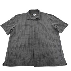 LAPG LA Police Gear Mens XXX-Large Gray Plaid CCW Snap Shirt Excellent